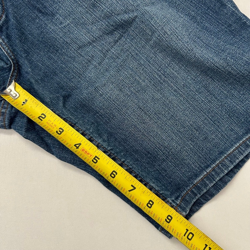 Lauren Ralph Lauren Shorts Womens 6 Blue Jean Denim Bermuda Stretch LRL - Picture 6 of 6